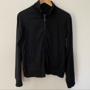 Old navy black athletic jacket medium